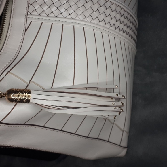 Cole Haan~Huarache Square Woven Hobo - Picture 3 of 12